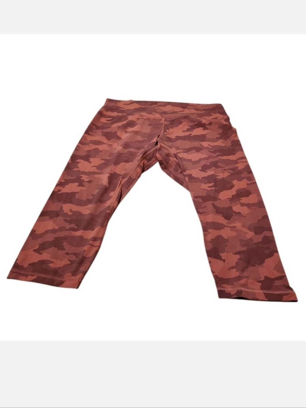 Women’s Size 20 Lululemon Align Crop Heritage 365 Camo Brier Rose Multi Leggings